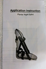 Plantar Fasciitis SMALL Adjustable Support Splint Brace Boot
