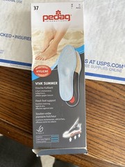 Pedag VIVA Summer ART 183orthotic insole cotton terry fibers Size 37 (7L US )