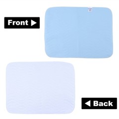 6x Reusable Washable Incontinence Pad – Blue/White, 45x60cm