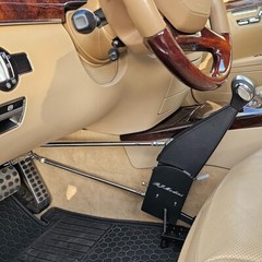 A permanent,safe install car hand control. Disabled/Handicapped – SCI, H quality