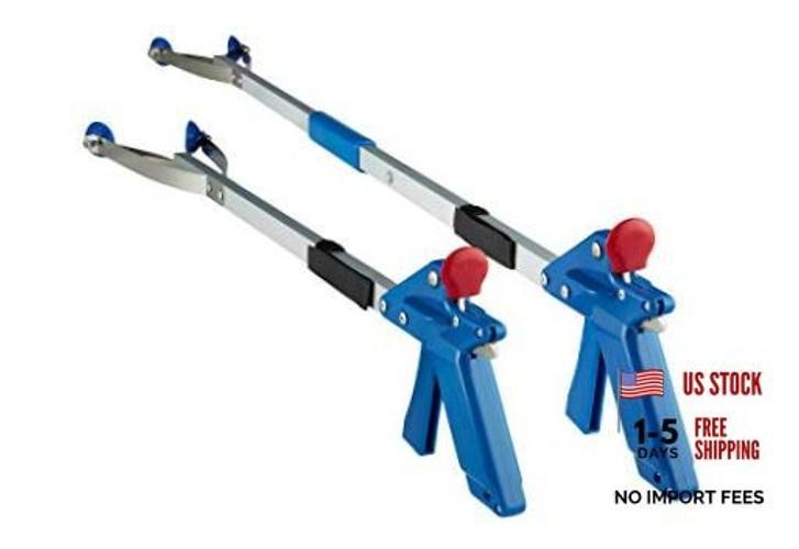 26″ EZ Reacher Deluxe Locking Indoor Reacher Grabber with 5lb Pickup Capacity
