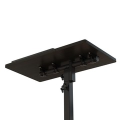 Mobile Height Adjustable Laptop Desk with Pad, Portable Laptop Desk Rolling T…