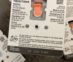 Starkey Hearing Aid Batteries 1.45v Orange Sl13-6 Size 13 (21 TOTAL) Zinc SEALED