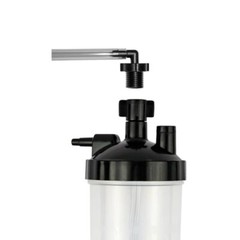 Humidifier Water Bottle Elbow (90 Degrees) Tubing Connector 12 Inches, 5 pack