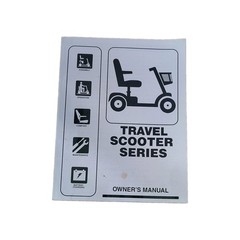 Pride Go-Go Elite Traveller 4-Wheel Electric Travel Scooter, Basket, Red/Black