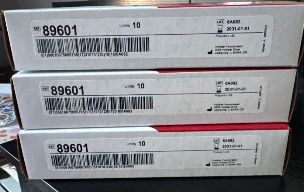 3 Boxes Hollister 89601 Oval Barrier Rings Exp. 2/2031