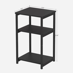 Vasagle Side Table Small End Table Tall Nightstand For Living Room Bedroom