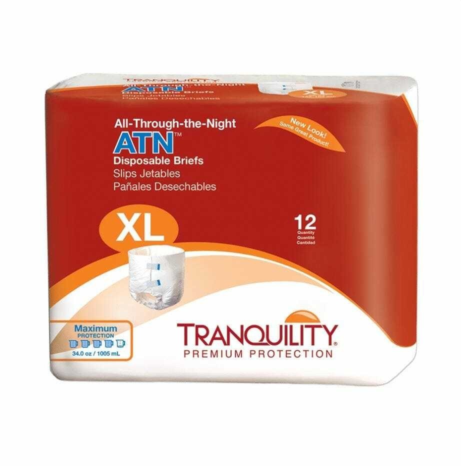 Tranquility ATN (All-Through-the-Night) Brief X-Large 2187 – Case of 72