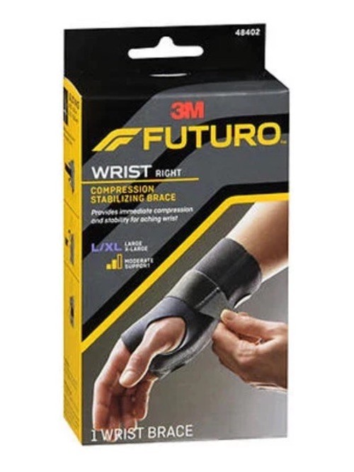 Futuro Compression Stabilizing Wrist Brace Right Large/Extra Large 1ct