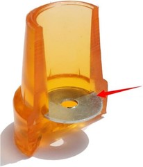 6 Pack Cane Tips 19mm 3/4″ + 7/8″ 22mm Orange Rubber End Caps Heavy Duty with Me