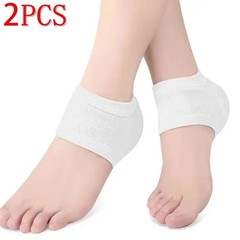 1/2Pair Gel Heel Cover Protectors Heel Pads Heel Cups Cushion Foot Care Repair S