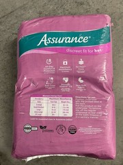 Assurance Women’s Incontinence & Postpartum Underwear S/M Maximum Absorbency
