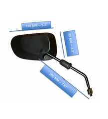 Mobility Scooter Mirrors With 8 MM Threads (Works With Pride Mobility) Set of 2