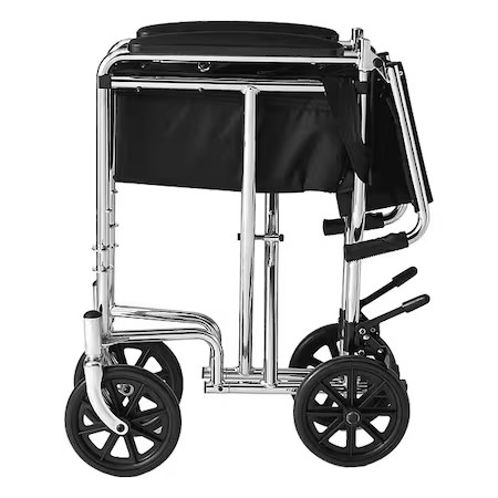 First Voice Mds808200 Wheelchair, Transport, 250 Lb, 19″ Seat W