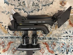 HUANUO TitanLift Heavy Duty Monitor Arm for Screens up to 49″, Holds 44 lbs