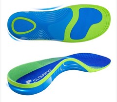 Cloudflo Plantar Fasciitis Insoles Men High Arch MEN 8.5-9.5|WOMEN 10.5-11.5