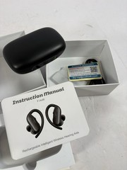 Royal Hearing F-AID8 Bluetooth Hearing Aids Rechargeable Wireless ,Case & Manual