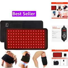 Red Light Pad for Body Back Knee Shoulder Hands Feet 660nm 850nm Home Use 3 C…