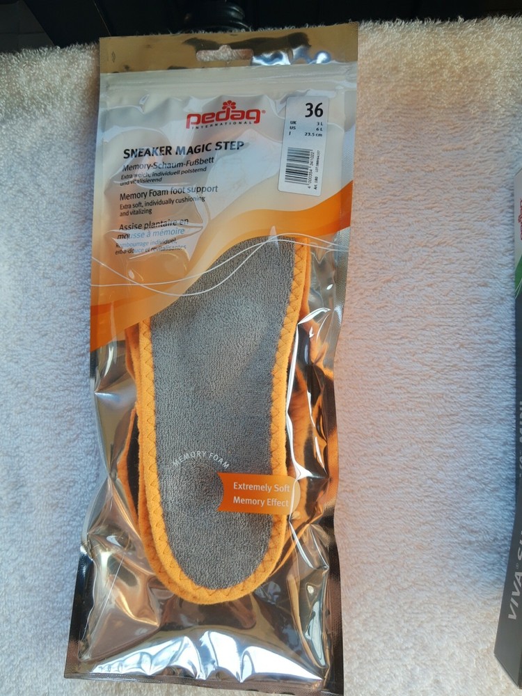 New Size 6L Pedag Sneaker Magic Step with memory foam foot support