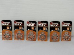 CVS Max Size 13 Hearing Aid 8 Batteries /Pack X 6 Exp 10 & 11 2027 CV13H8XMC NIB
