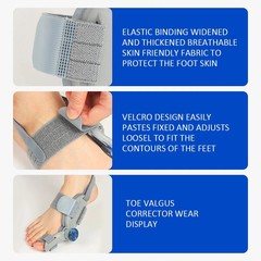 Bunion Fix Toe Valgus Corrector Adjustable Orthosis Women Men Splints