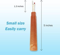 Professional Ostomy Bag Scissors – 5in Lightweight Tool with Protective Cover
