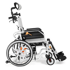 World’s Lightest (Only 15lb)Transport Wheelchair,Airplane Travel Fold Wheelchair