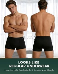 5PCS Washable Incontinence Underwear for Men Leakproof Urinary Bladder Leakage