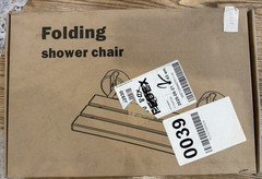 Folding Teak Shower Seat 20.1“ x 13.2“ Wall Mounted Shower Bench 400 lbs A2000