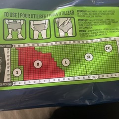 Prevail Per-Fit Daily Underwear Medium Extra Absorbency 20 ct 34 In – 46 In
