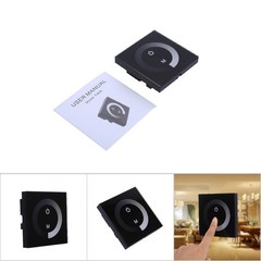 Touch Panel Dimmer For LED Light Strip Wall Switch Controller
