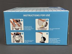 Med Pride Disposable Bedside Commode Liner Bags [Pack of 100] (18H)