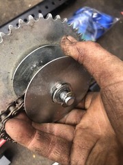 HARMAR AL225 LIFT ARM MOTOR 2 AXIS (parts Only See Description)