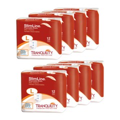 Tranquility SlimLine Adult Brief Large 45“ – 58“ Moderate Absorbency 96/Case
