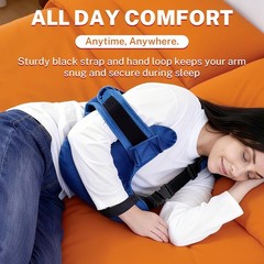 Post-Surgery Recovery Pillow with Pocket: Rotator Cuff/Shoulder Relief, Cooling