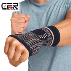 Copper Wrist Support Brace Compression Sleeve Arthritis Carpal Tunnel Hand Wrap