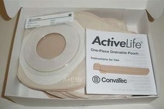 ConvaTec ActiveLife One-Piece Drainable Pouches 10″ 12″ Opaque Transparent 10/BX