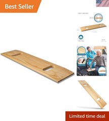 Transfer Board, Heavy-Duty Wood, 30 X 8 X 0.75 Inches, 440 Lb Capacity
