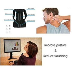 Posture Corrector Improve Thoracic Kyphosis Back Support Brace Prevent Slouching