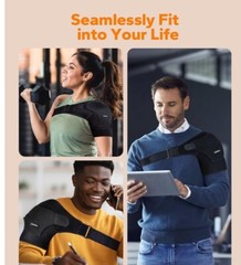 Adult Adjustable Shoulder Brace Compression Stability Support Unisex Men Women