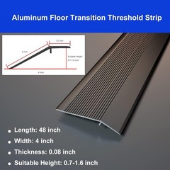 48″ Aluminum Floor Transition – Easy Install