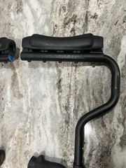 Ergonomic Underarm Crutches, Black Cobra Ergobaum Dual (5′ to 6’6“) EUC *READ*