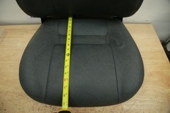 Folding 18″ Seat w/ Telescoping Headrest for RASCAL Power Chairs — GRAY Cushion