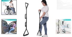 Durable Nylon Leg Lifter Strap for Bed, Car & Wheelchair – Adjustable 35-44 Inch