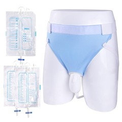 Urine Collection Bag Condom Catheters for Men Reusable Portable Wearable Urin…