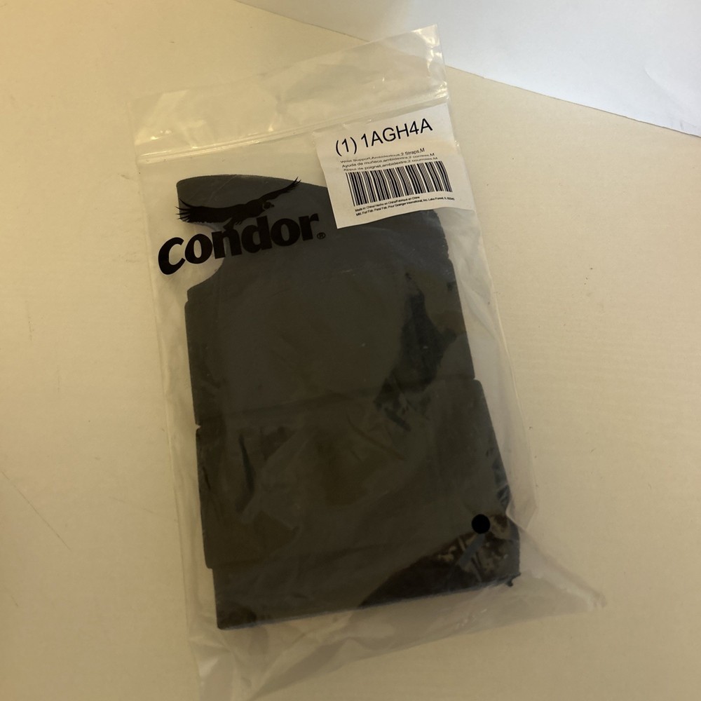 Condor Brand, Wrist Support, Ambidextrous, 2 Straps, M