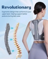 Upper back brace posture corrector for women & men