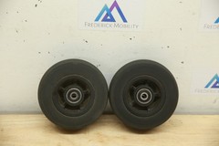 PAIR 5″ Caster Wheels Tires for Quantum Edge 3 Stretto & Jazzy EVO 613 WHL140383