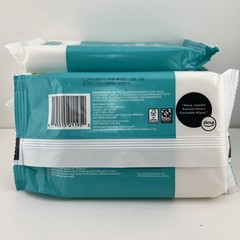 Amazon Basics Flushable Adult Wipes, Fragrance Free, 42ct 6pk = 252 wipes Total