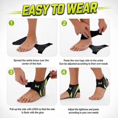 Ankle Brace for Men & Women – Professional Lace Up Ankle Support Stabilizer –